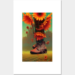 Sunflower Wonder Of Sole Posters and Art